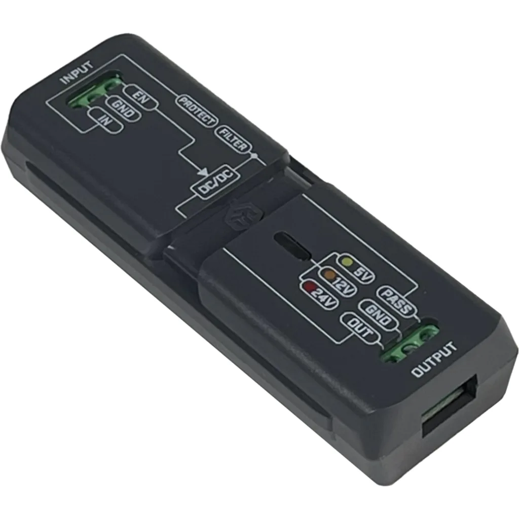 Imagen 3 de MIKROTIK 12-48Vdc Filtro y Protector Sobretension para Automovil