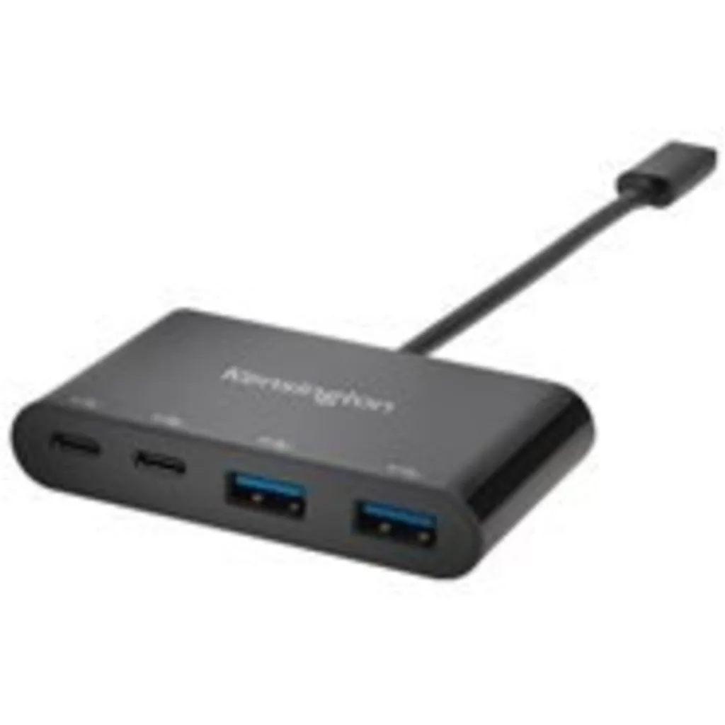 HUB Kesington K39124WW USB-C a 4 Puertos, 2*USB Tipo- B y 2*USB Tipo-C