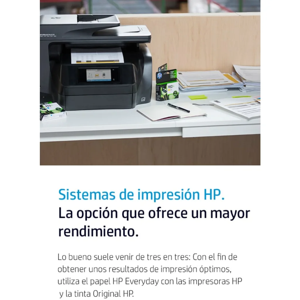 Imagen 14 de Cartridge HP 951XL Cyan para Impresoras Officejet Pro 8610/8620, 1500 Pag 7pl