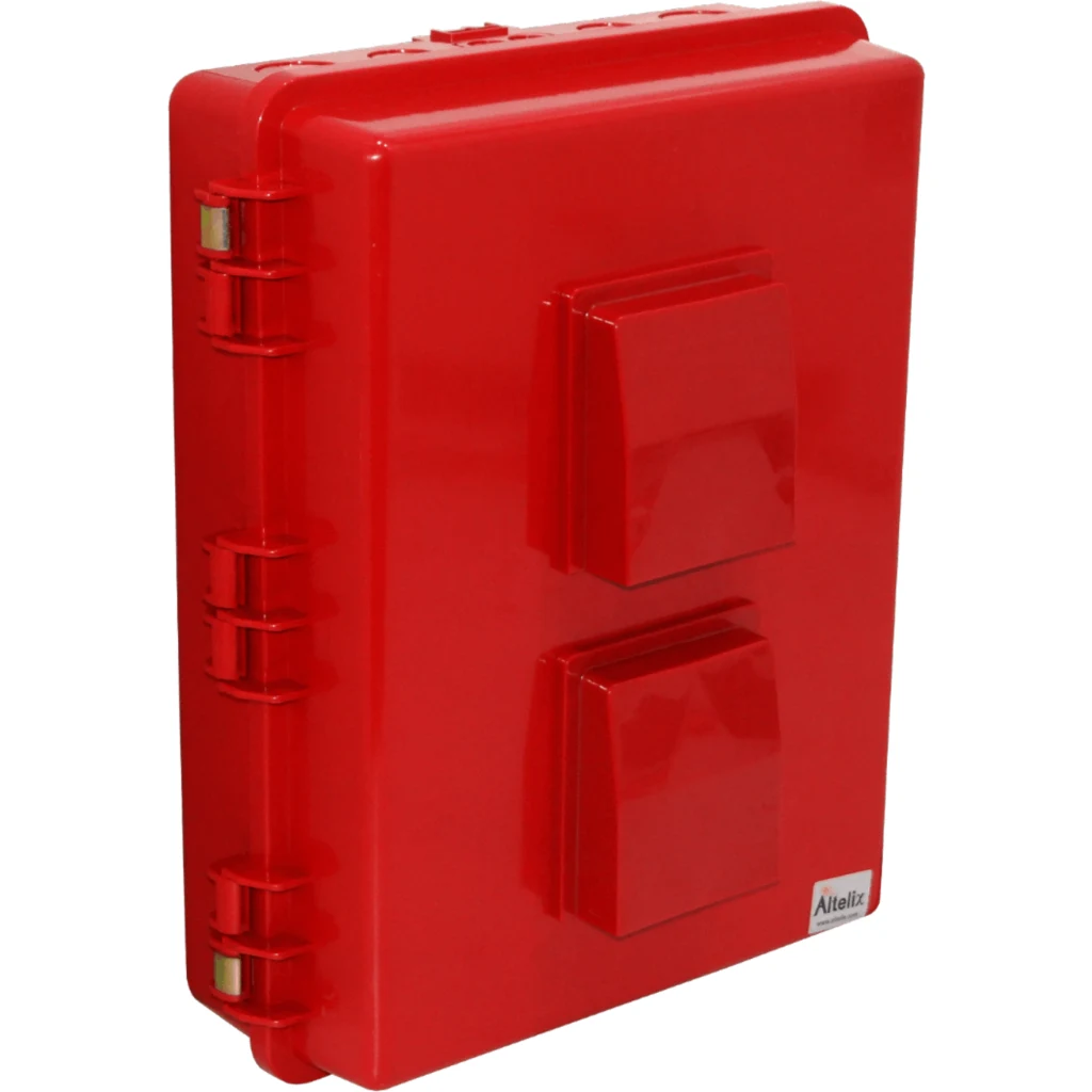 Imagen 1 de ALTELIX Ventilada Roja 432x355x152mm IP55 Caja Exterior NEMA3 PC+ABS