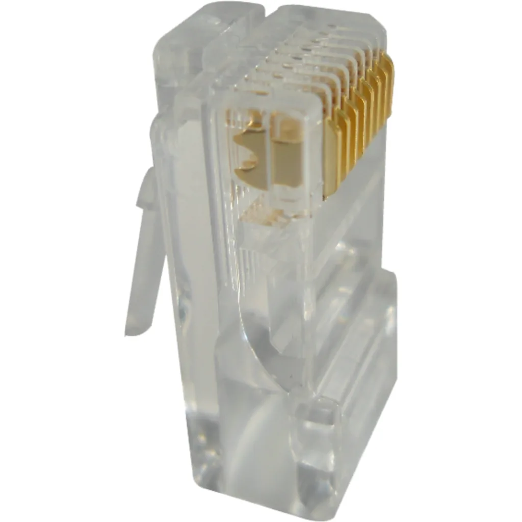 Imagen 1 de Conector RJ-45 Cat5e UTP 100-unids p/Multifilar - LINKMADE