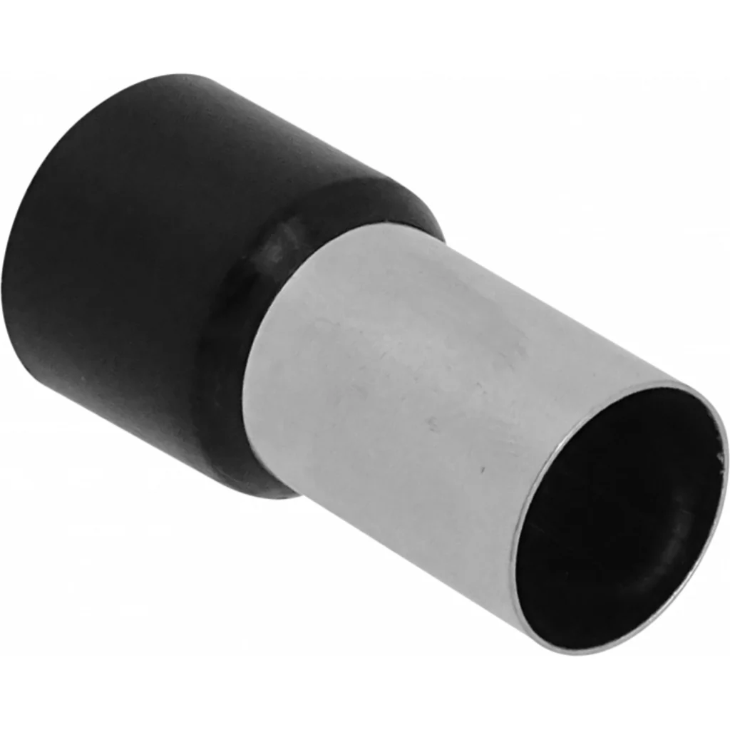Imagen 1 de Negro 70,0mm2 20/37,0mm 10-unid AWG2/0 Ferrules Terminal Aislado Crimp