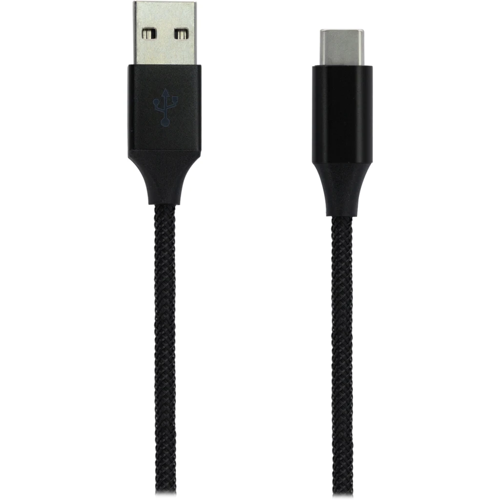 Imagen 1 de DHC-TC102-1M CABLE TRENZADO USB 2,0 A USB-C 1 METRO
