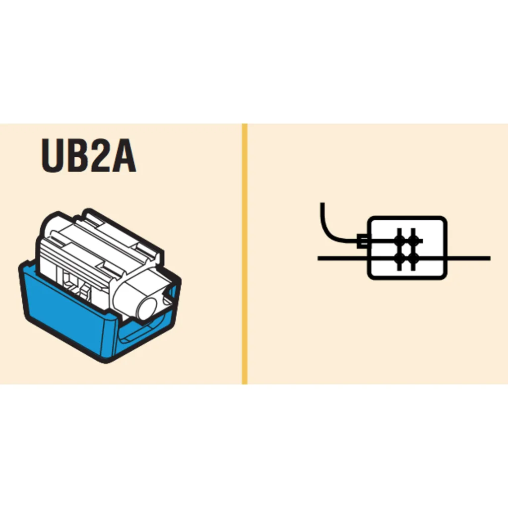 Imagen 1 de 3M 29-19AWG 0,4-0,9mm2 100-unid Conector Derivacion Aislado Gel RUS-UL