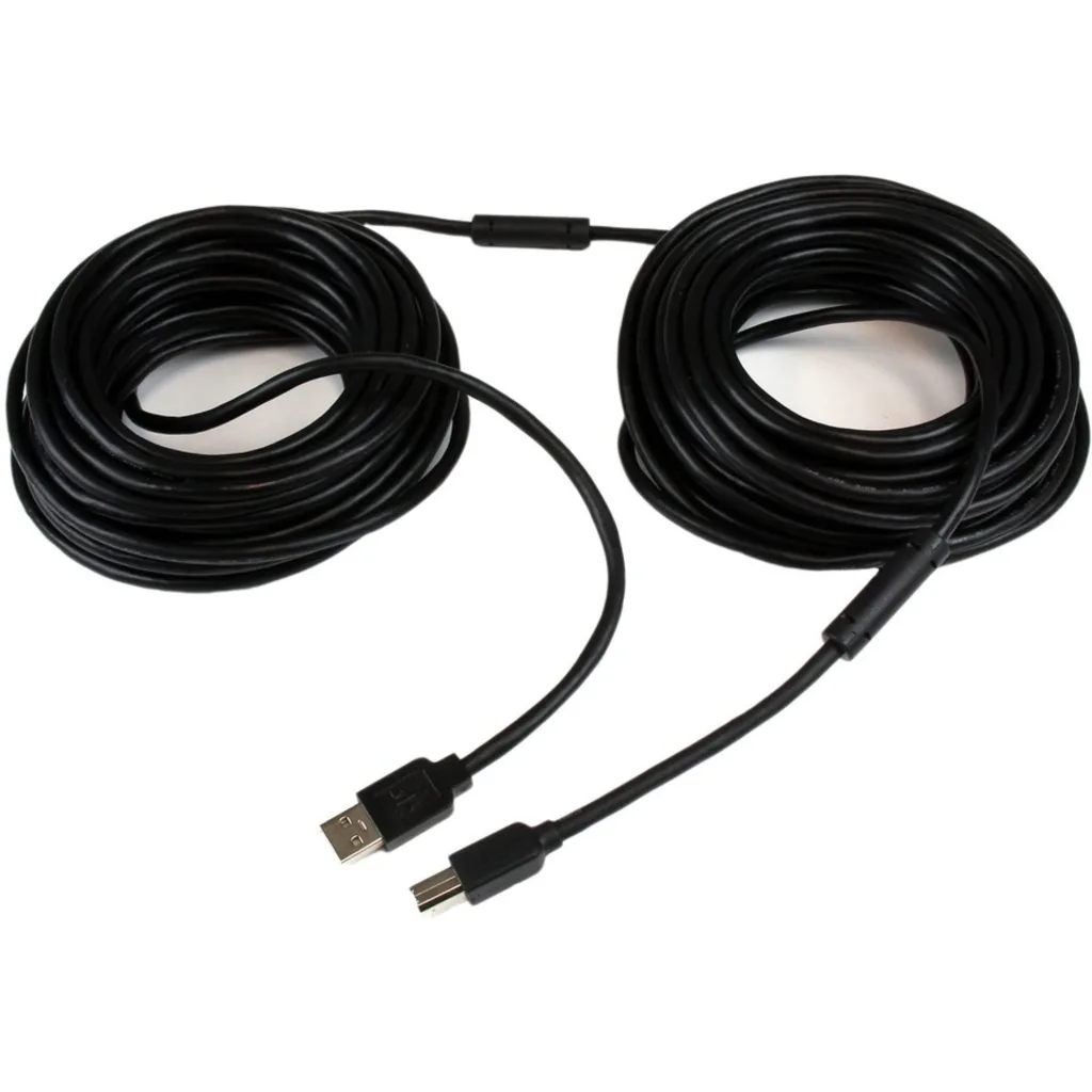 Imagen 5 de Cable USB-A a USB-B v2.0 M/M Activo Amplificado 20 metros Color Negro - StarTech