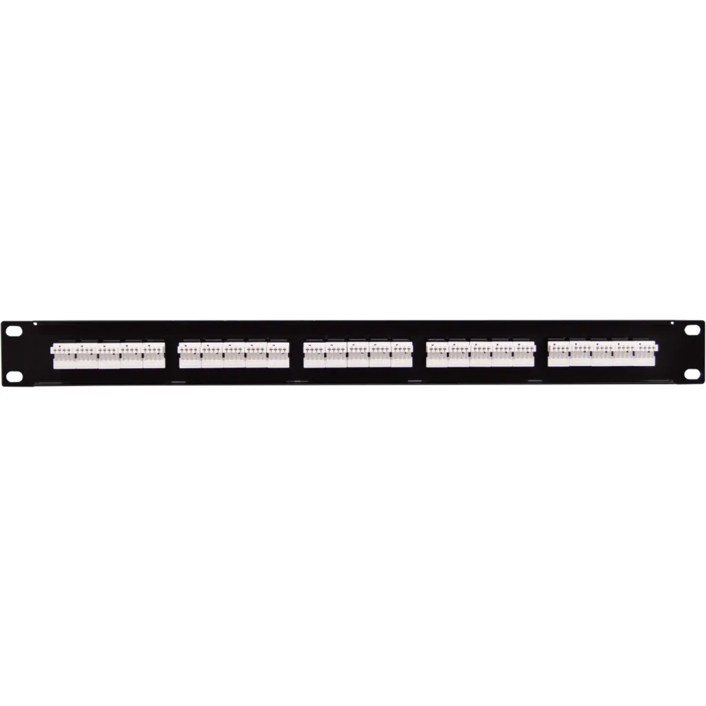 Imagen 1 de CAT3 25-RJ11 6P4C Patch Panel 1U Telefonia