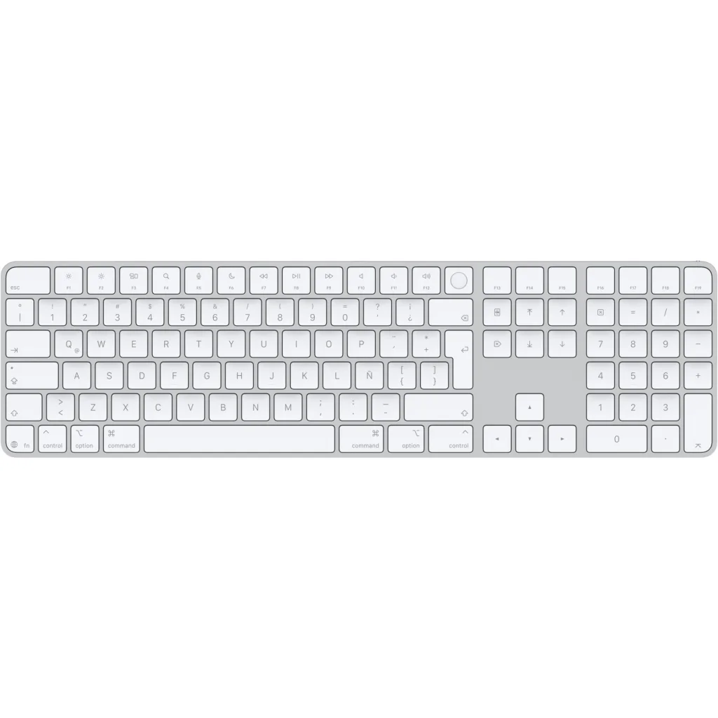 Magic Keyboard con Keypad numerico y Touch ID para modelos con procesador M Apple Latinoamericano