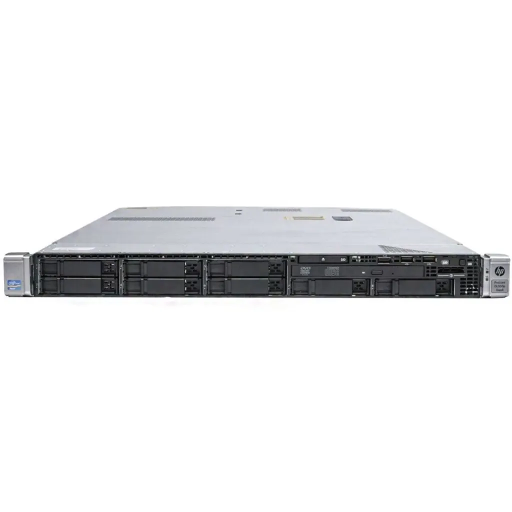 Servidor Proliant DL 360 G8, 2x CPU Intel Xeon E5-2630  6xCore 2,3 Ghz, 64 GB RAM, 2x146 GB + 4X300 GB HDD   (Reacondicionado)