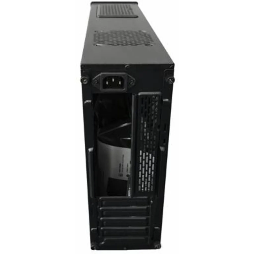 Imagen 2 de Gabinete Slim Esgaming 103, 2*USB2.0 1*USB3.0 Fuente de 750W Color Negro