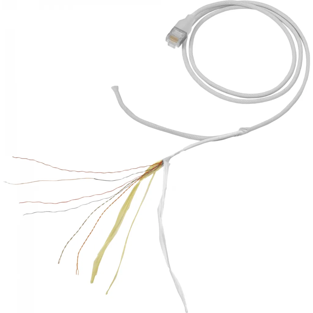 Imagen 4 de UI 1mt Cable Etherlighting Blanco Cat6a UACC-CABLE-PATCH-EL-C6A-1M-W