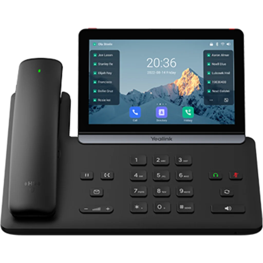 Imagen 0 de Yealink Telefono IP multimedia inalambrico con Android.