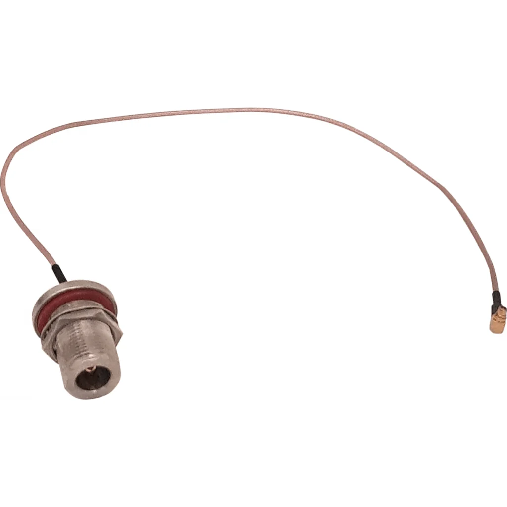Imagen 1 de MKTK 34cm. Pigtail Cable MMCX-Macho N-Hembra para CA411/433