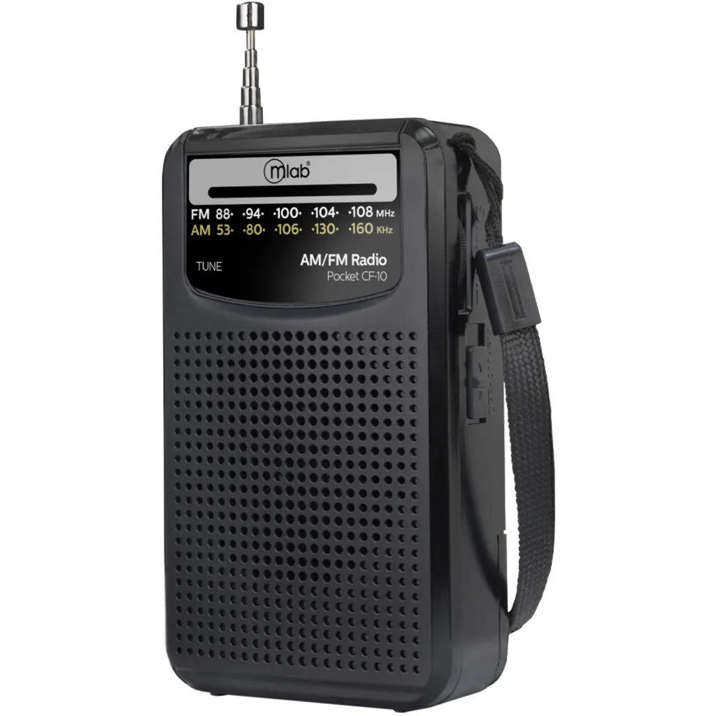 Imagen 3 de MLAB RADIO RETRO PORTATIL CF-10 BLACK