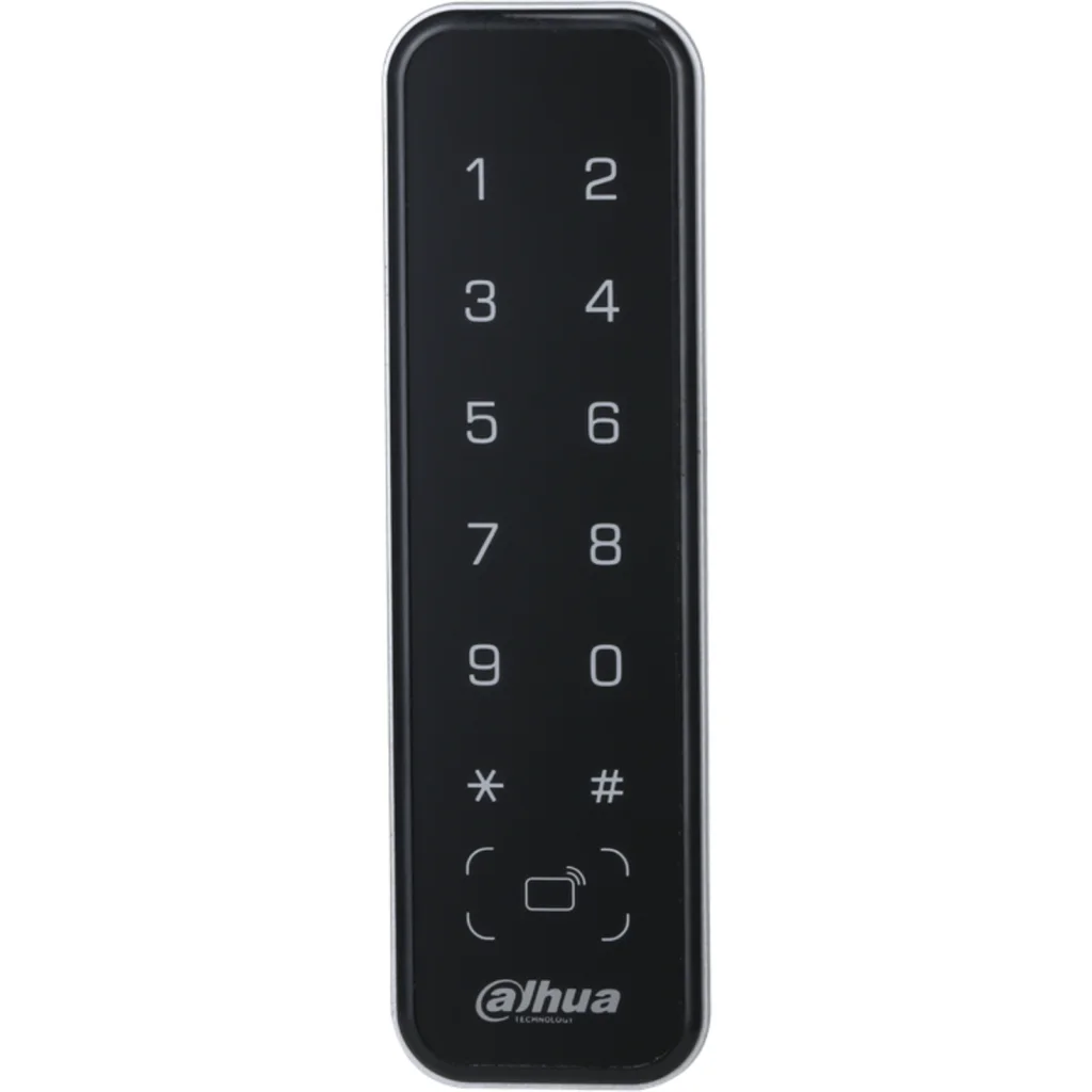 DHI-ASR2201A. Lector de Tarjeta Mifare y claves con proteccion IP66 soporta comunicaion por RS485 y