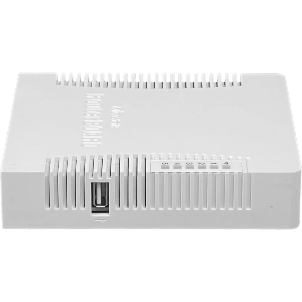 Imagen 1 de Routeboard Mikrotik RB951UI-2HND, 5 puertos 10/100, 1 USB 2.4 GHz 2.5 Dbi