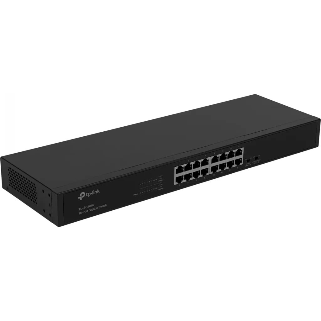 Imagen 4 de Switch TP-Link TL-SG1016, 16-1000 Ancho Gigabit No-Administrable Rack