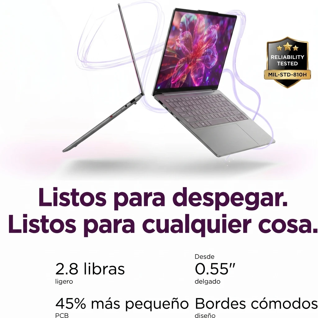 Imagen 4 de Notebook Lenovo Yoga Slim 7i Gen10 Aura Edt Ultra 7 256V 16GB 1TB 14" W11H