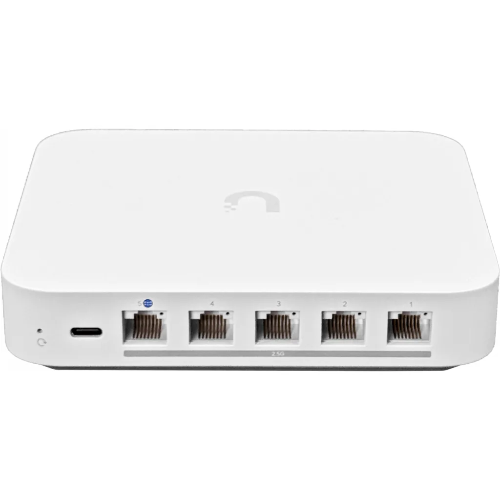 Imagen 4 de UBIQUITI 5-2500 Requiere-NVMe-SSD 5-apps BTE UniFi Gateway inc-5V