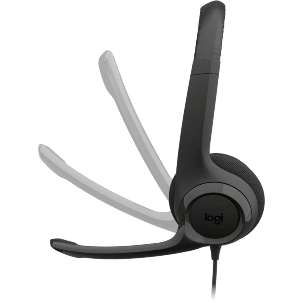 Imagen 3 de Audífonos Logitech H390 USB-C Conectividad Alámbrica con Micrófono Negro