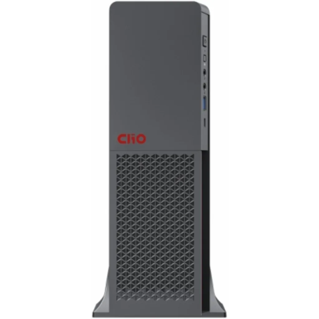 Imagen 1 de Gabinete PC Clio S-613 Fuente 600W Micro ATX Mini-ITX USB 3.0*1 USB-C*1 Negro