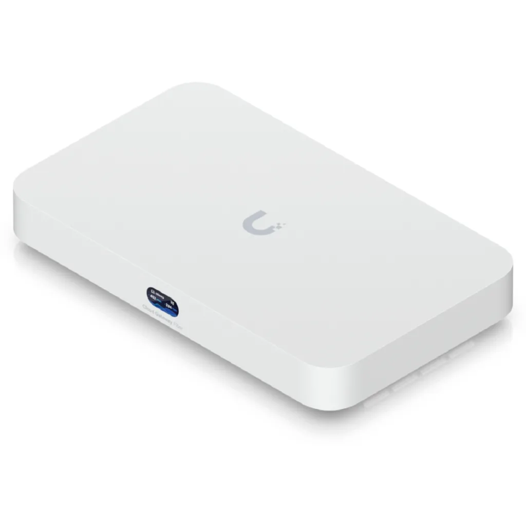 Imagen 1 de Router Ubiquiti UCG-Fiber UniFi multiWAN compacto Funciones routing y seguridad
