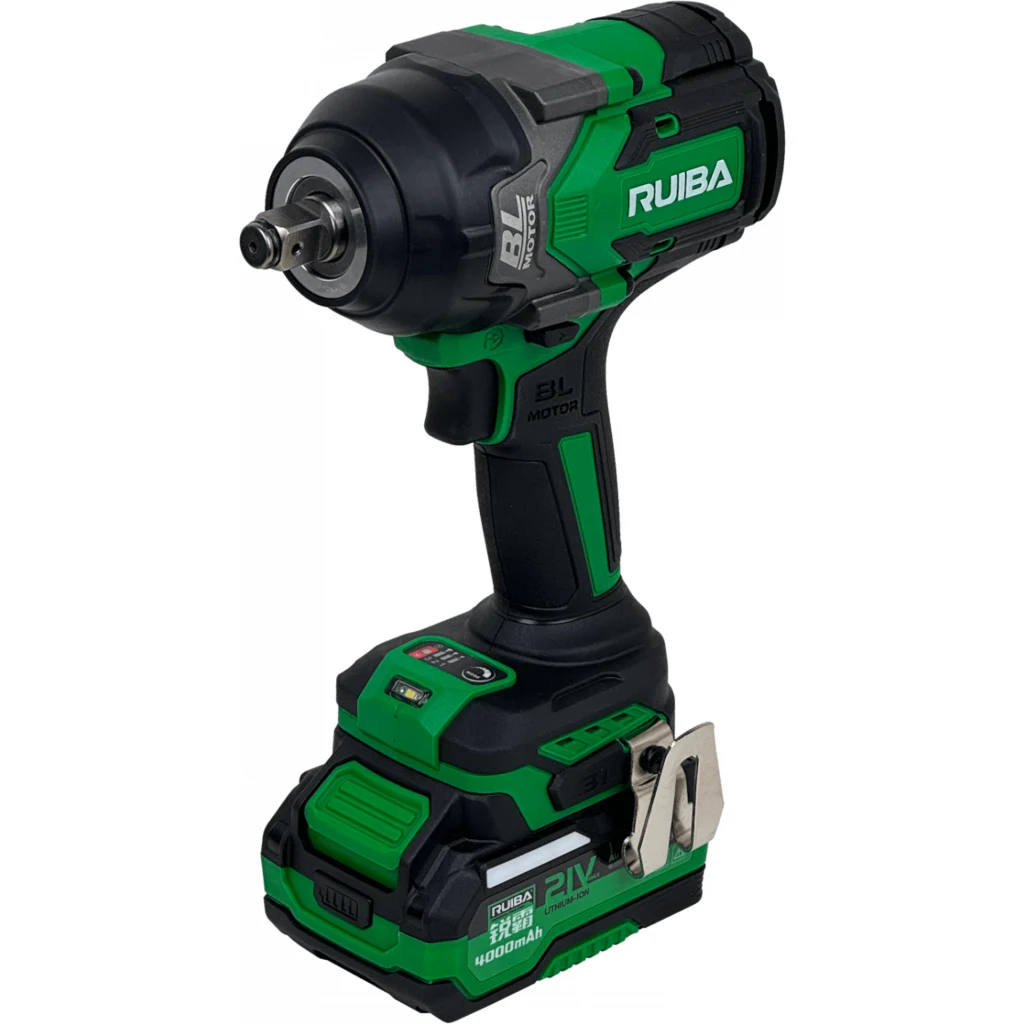 Imagen 6 de RUI Llave De Impacto Inlambrica 1/2-Pulg 12,7mm + 2 Bat-ion 21V 4Ah