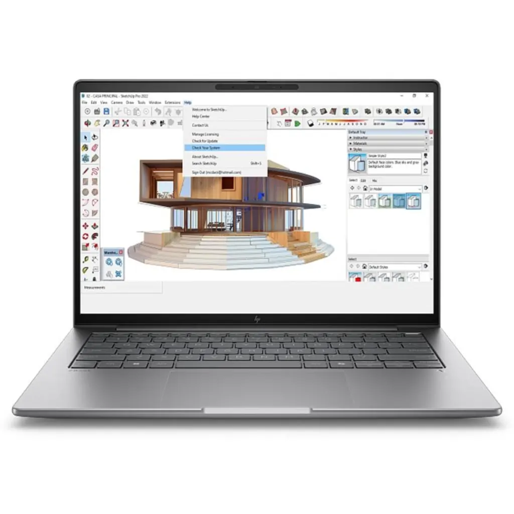 Notebook HP ZBook 8 G1i Intel Core Ultra 7 255H 32GB 1TB 14"" RTX 500 4GB W11P