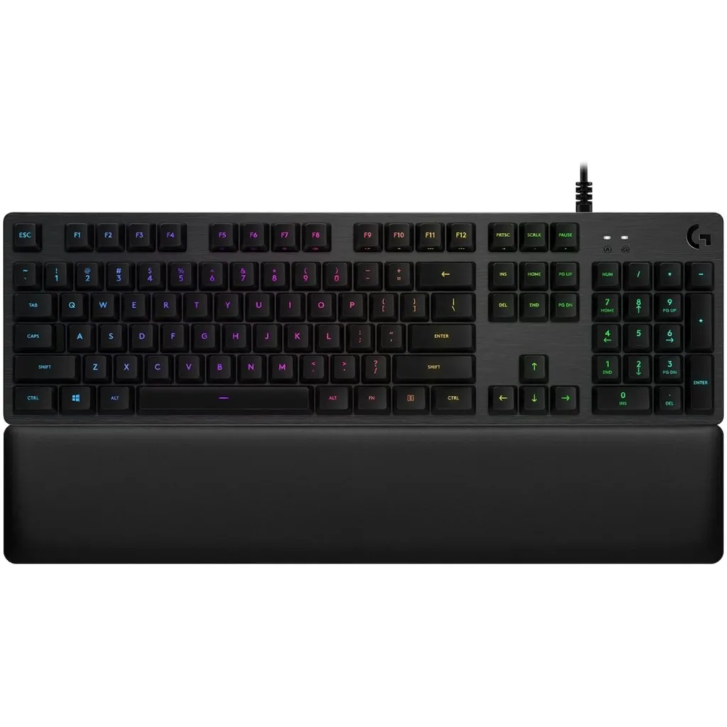 Imagen 28 de Teclado Gamer Alámbrico Logitech G513 RGB GX Brown Carbon Mecánico Español 