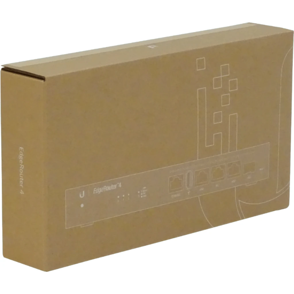 Router Ubiquiti ER-4 3xGigE | 1xSFP 3.4Mpps/64Byte