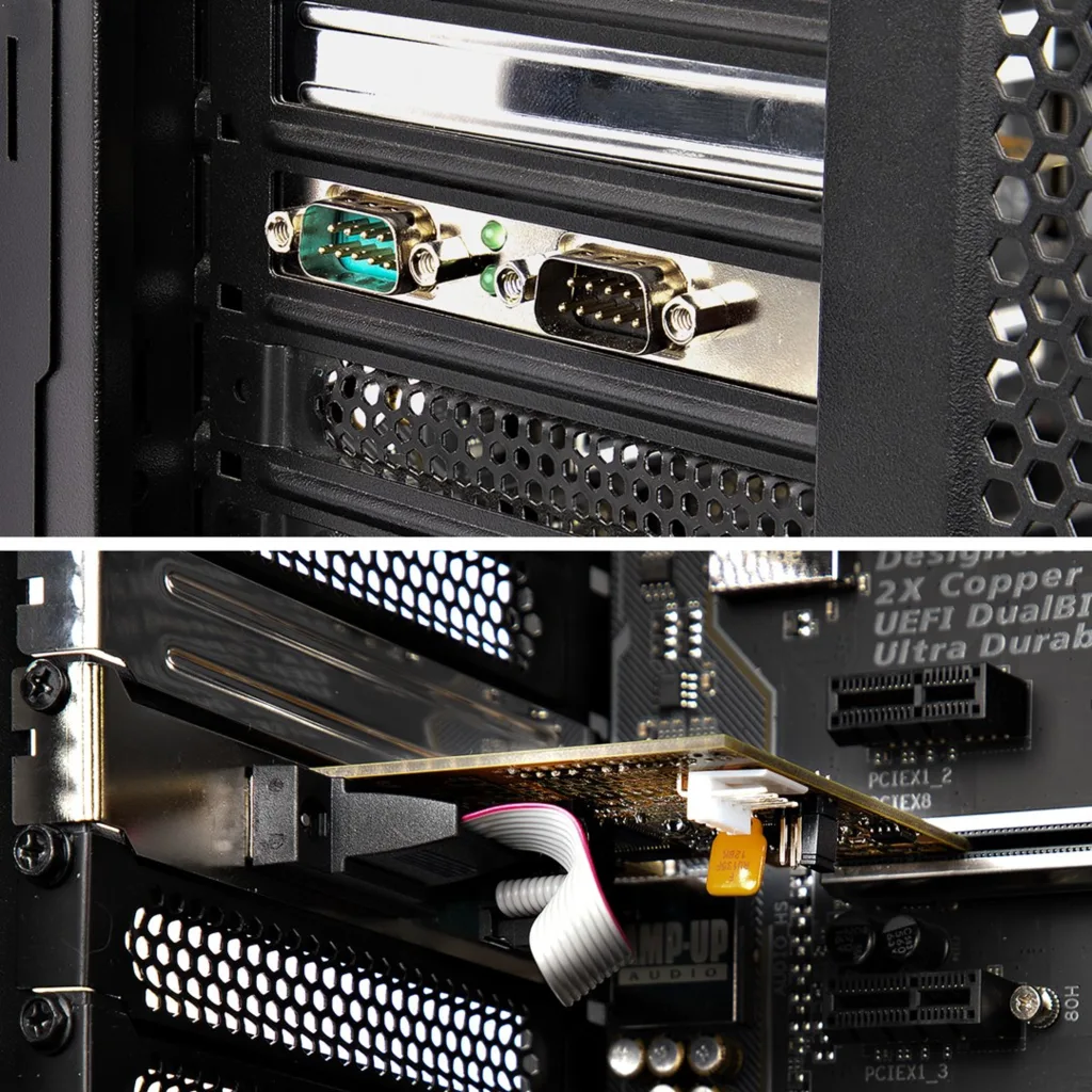 Imagen 5 de 2-PORT PCI EXPRESS RS232 SERIAL CARD