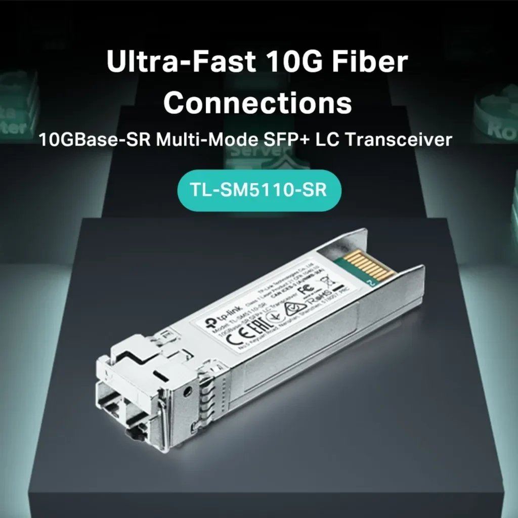 Imagen 0 de TP-Link TL-SM5110-SR - Modulo de transceptor SFP+ - 10 GigE - 10GBase-SR - LC/UP