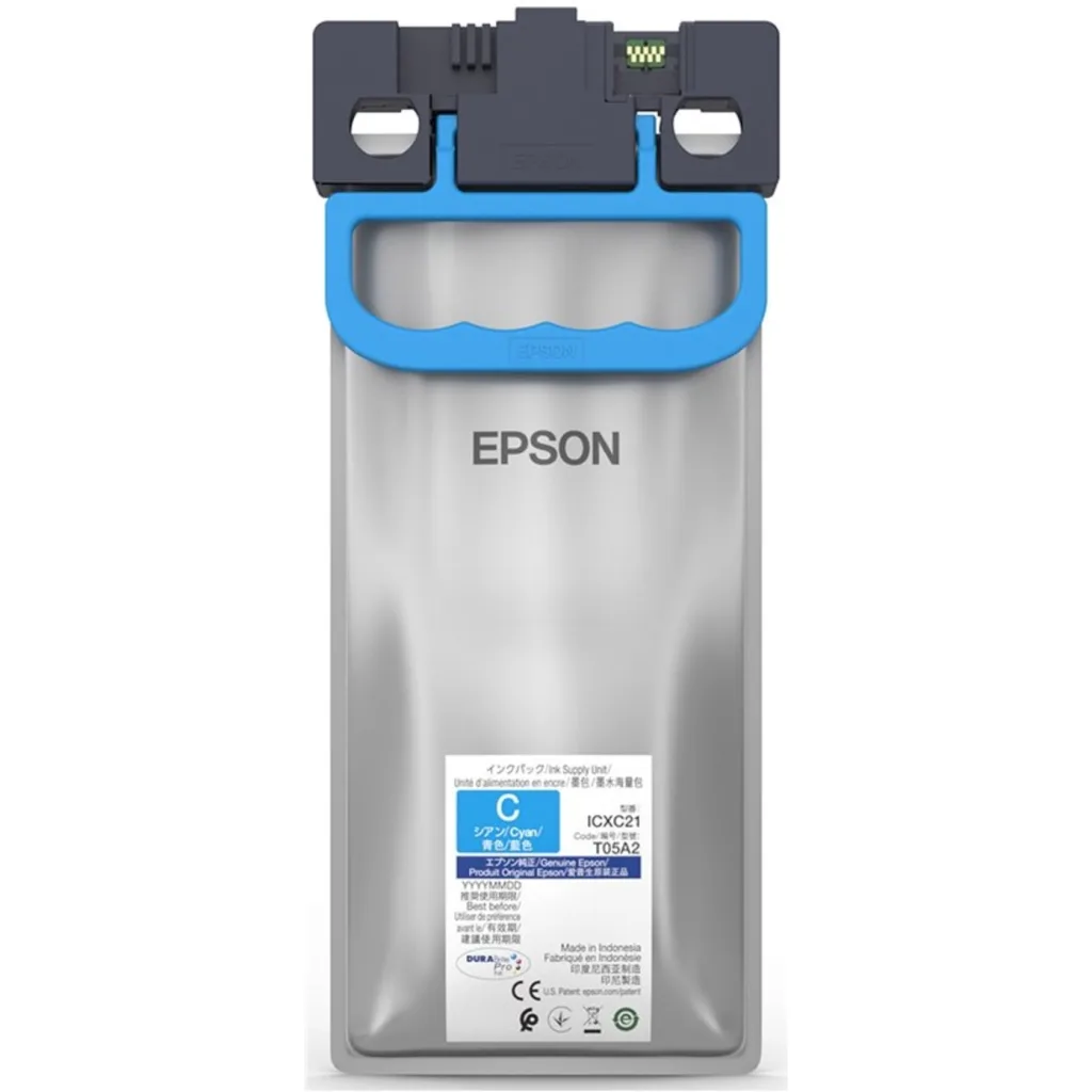 Imagen 2 de Bolsa de Tinta Epson T05A DURABrite Pro Cyan para WF-C878R/C879R, XL Alto ren