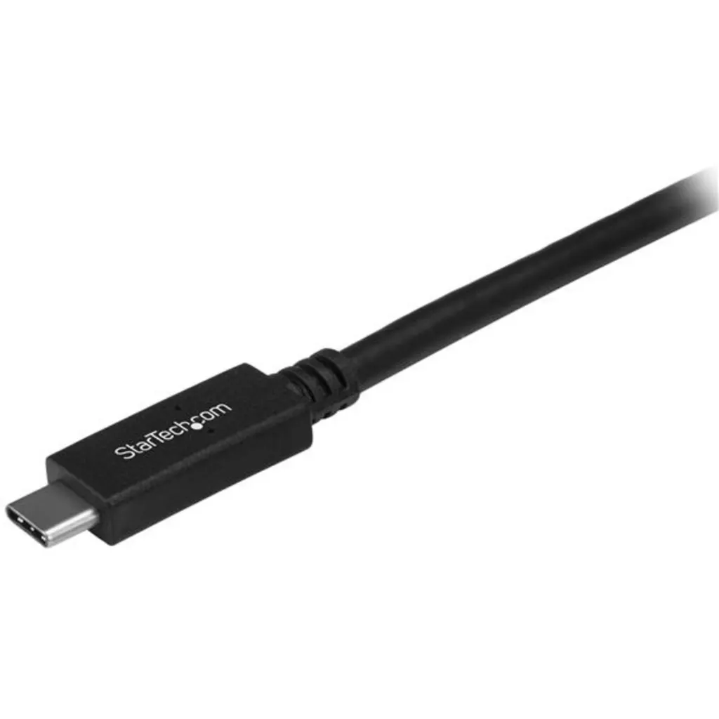 Imagen 2 de Cable USB Tipo-C M/M v3.0 5Gbps 4k 60Hz 1mt comp Thanderbolt3 Negro - StarTech