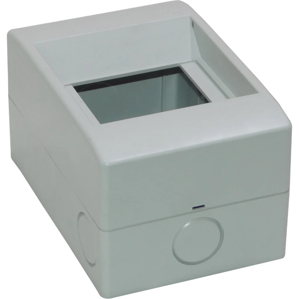 Imagen 2 de KALOP s/Tapa 54mm-Ancho 46mm-Alto Caja Plastica p/Automaticos Riel Din