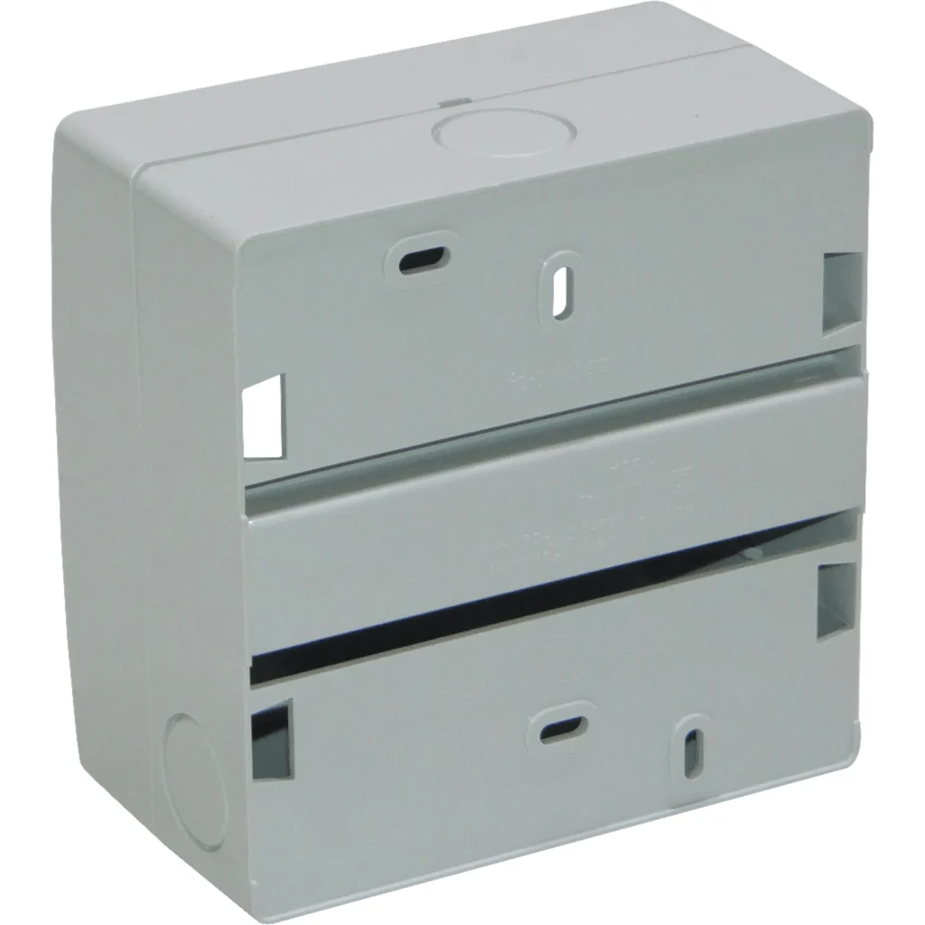 Imagen 1 de KALOP c/Tapa 90/110mm-Ancho 46mm-Alt Caja Plastica Riel Din KL02476T