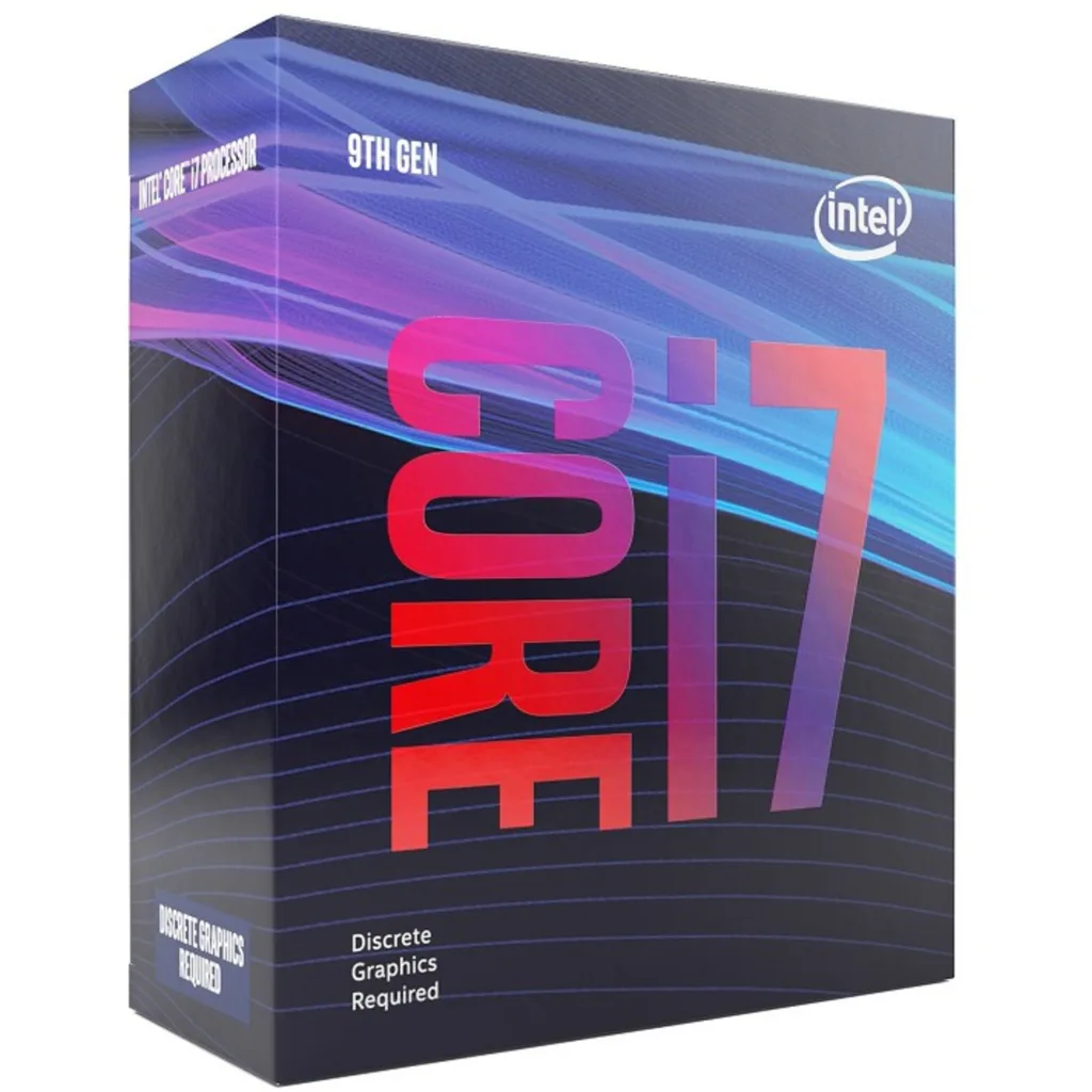 CPU Intel® Core I7-9700F 9Gth 3.00-4.70GHz 12MB 8 Núclelos LGA1151 SIN GRAFICOS (Reacondicionado, Sin Caja Original)