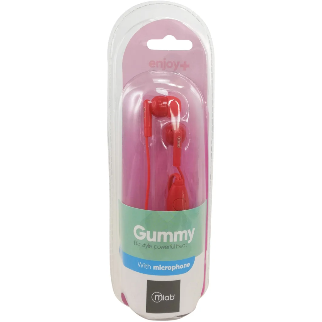 Imagen 1 de MLAB AUDIF GUMMY IN-EAR M.LIBRES RED