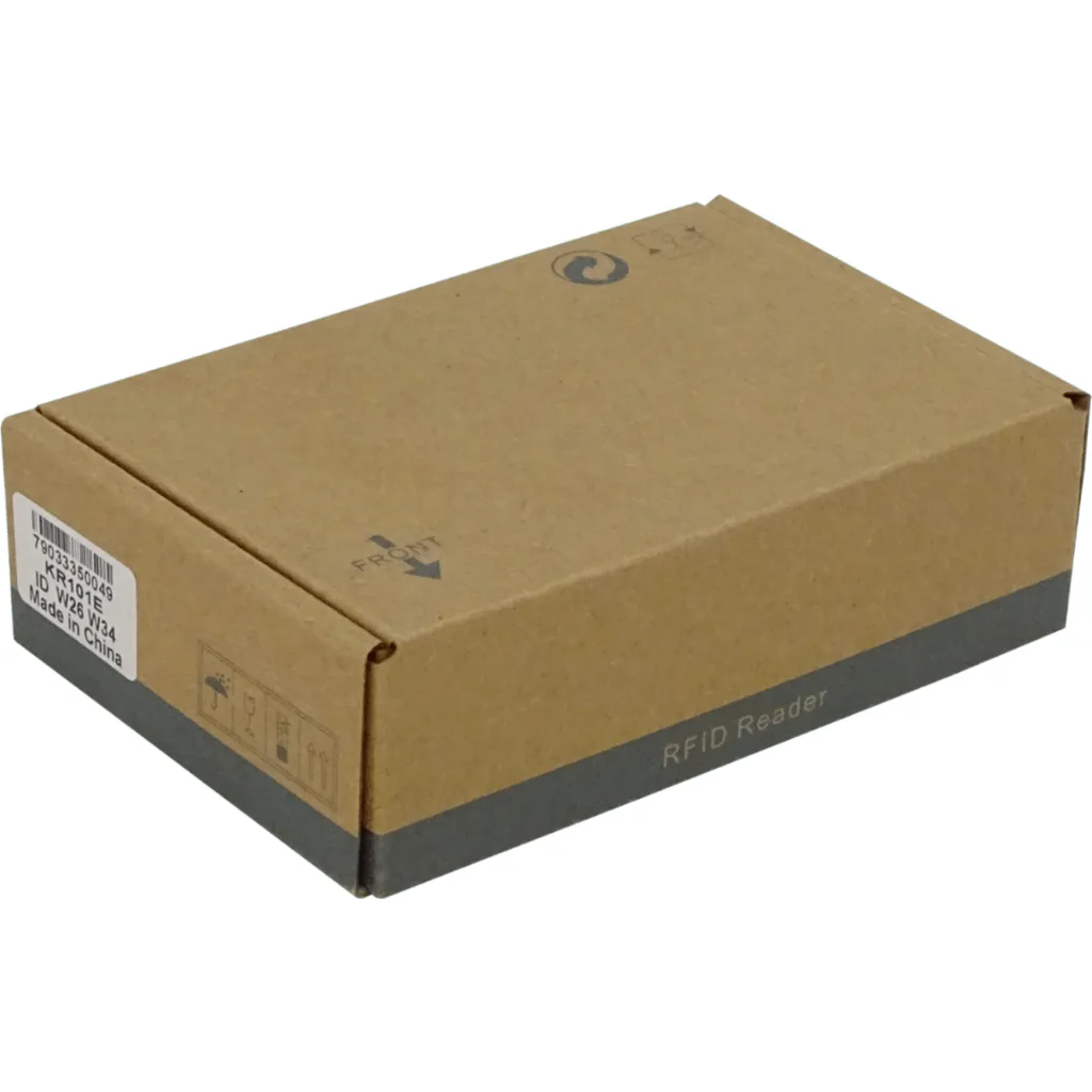 Imagen 2 de KR101E. Lector esclavo de tarjetas RFID 125khz, wiegand 26bits, uso exterior ip65.