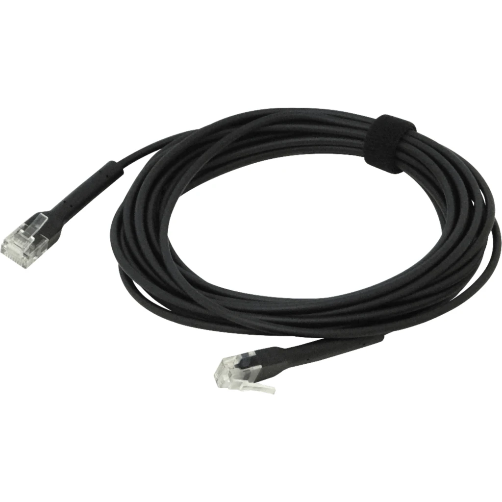 Imagen 2 de Cable de Red Ubiquiti CAT6 RJ45 5mts Negro U-CABLE-PATCH-5M-RJ45-BK