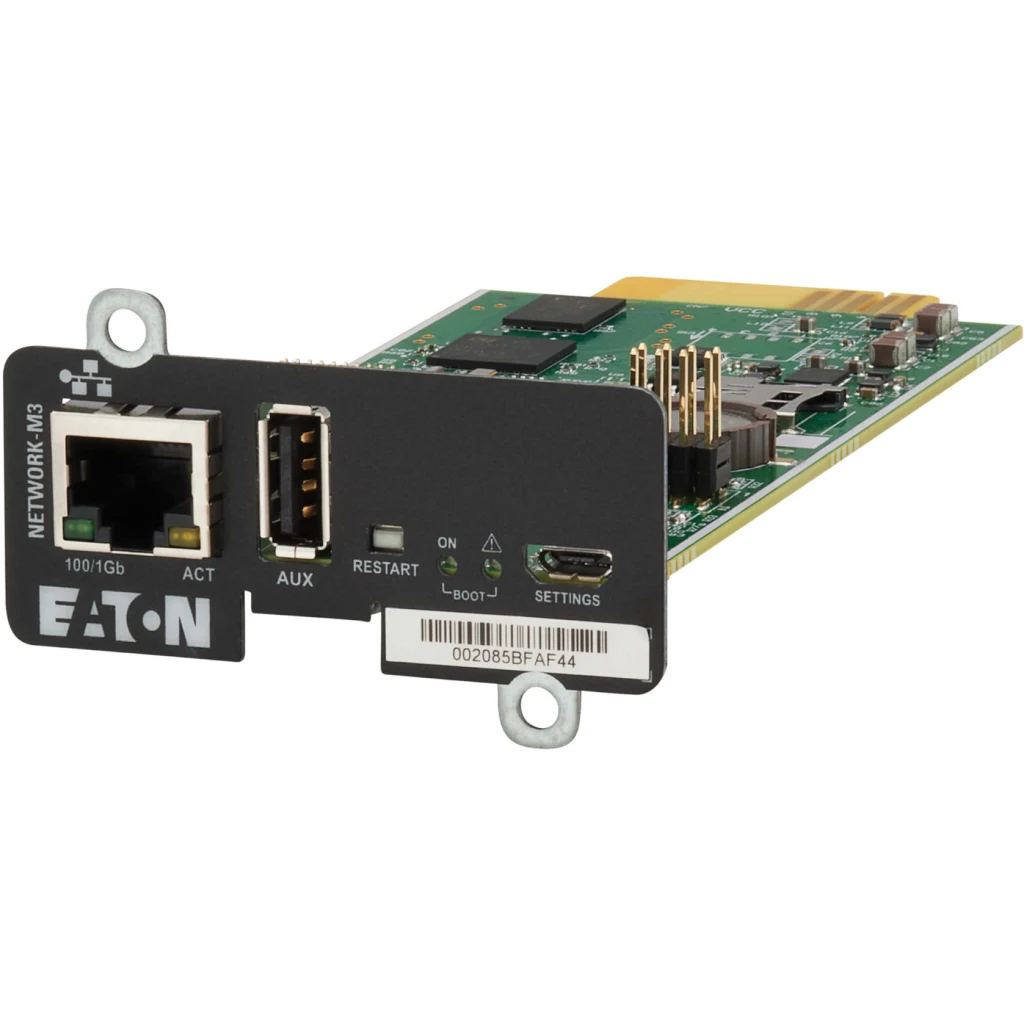 Imagen 1 de Tarjeta de red UPS Eaton Tarjeta Eaton Cybersecure Gigabit NETWORK-M3 p/UPS PDU