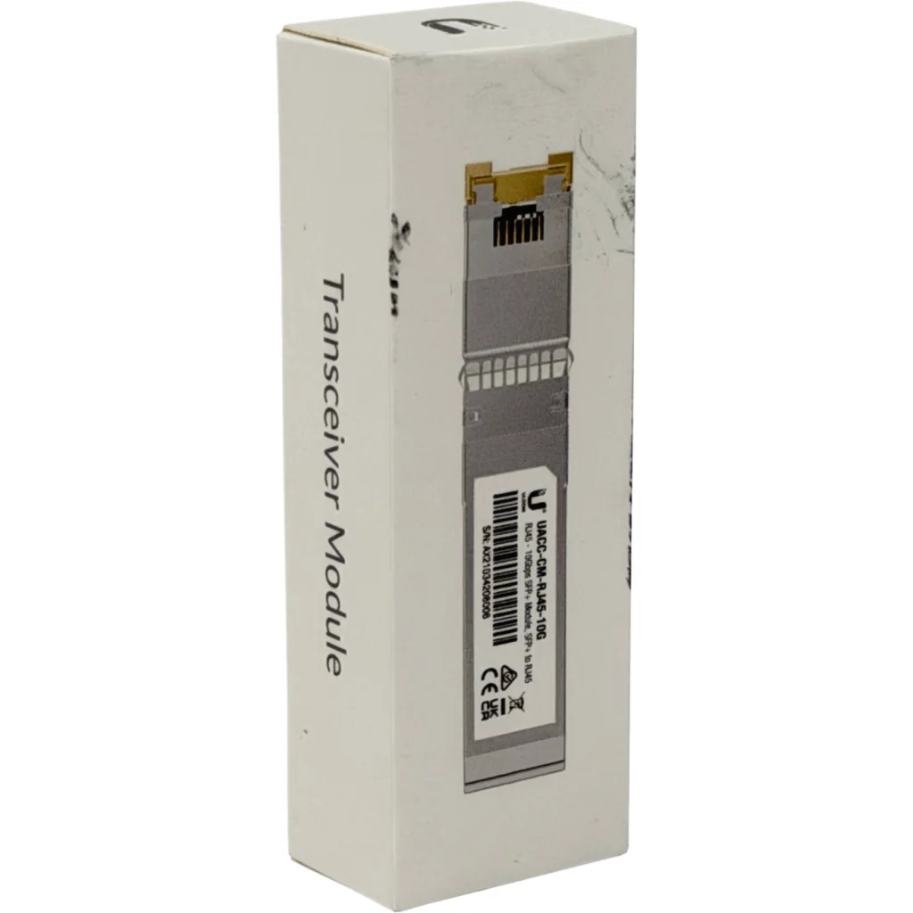 Imagen 2 de UBIQUITI SFP+ 100mt-Cat6a Cobre 1000 2500 5000 10000 1 2.5 10Gbps RJ45