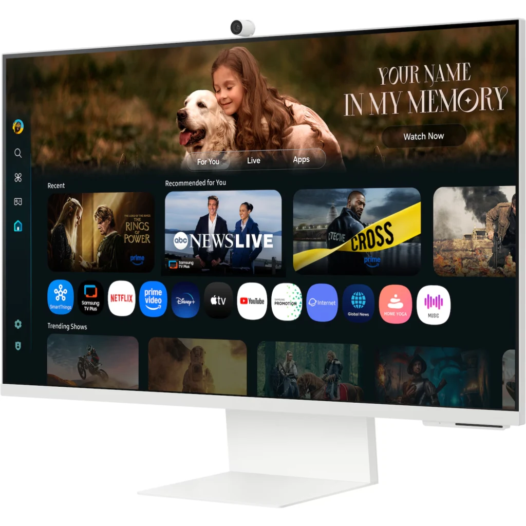 Imagen 4 de Monitor Samsung M8 M80F 32" Smart TV 4K 3840*2160 VA HDMI USB USB-C 60Hz 4ms