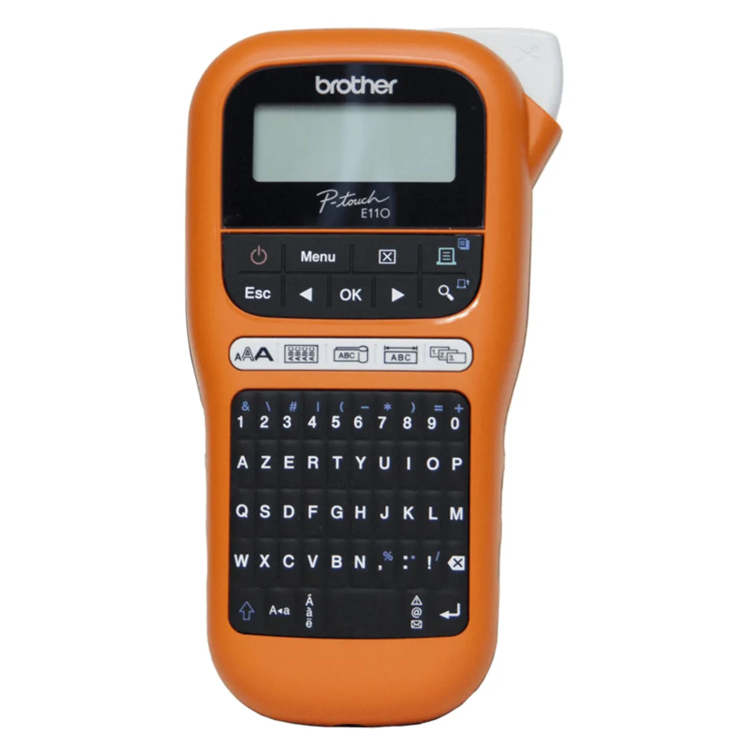 Imagen 3 de Rotuladora Electrónica Profesional Brother PT-E110VP, 180DPI 12mm Cortador