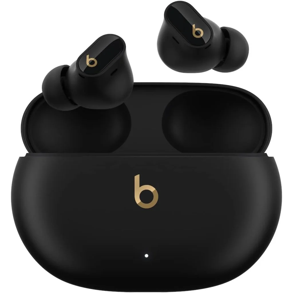 Audífonos Apple Beats Studio Buds+ Inalámbricos con Cancelación Ruido Negro/Oro