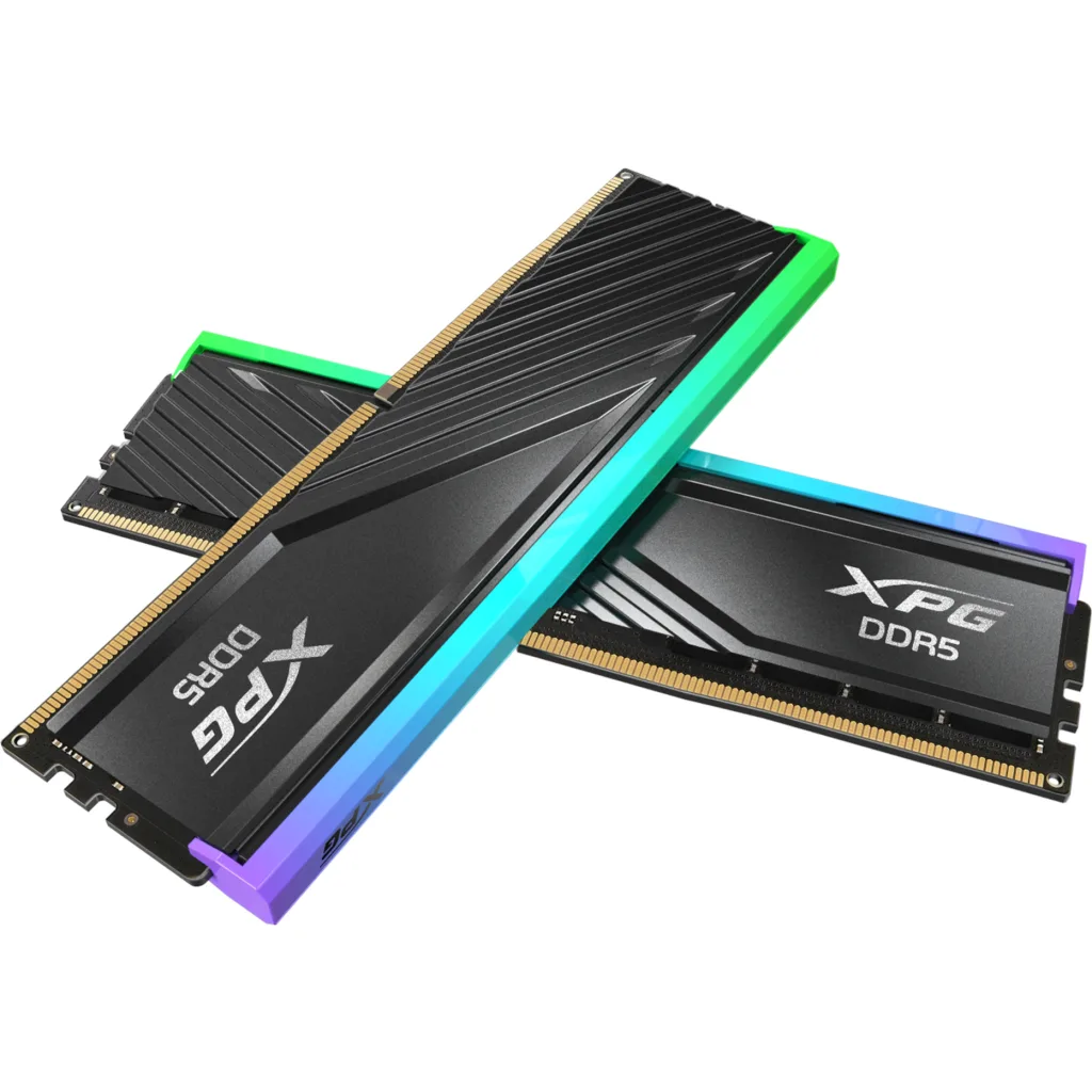 Imagen 1 de Memoria RAM 8GB DDR5 5600MHz DIMM CL46 Non-ECC 1.44v 288p XPG Lancer Blade RGB