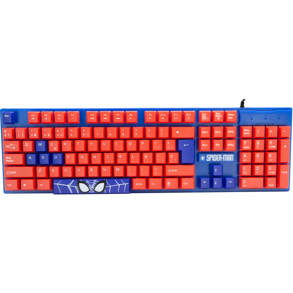 Imagen 5 de GAM745044-NOC-ESP KIT GAMER SPIDERMAN 3 EN 1 TEC/MOU/AUDIF