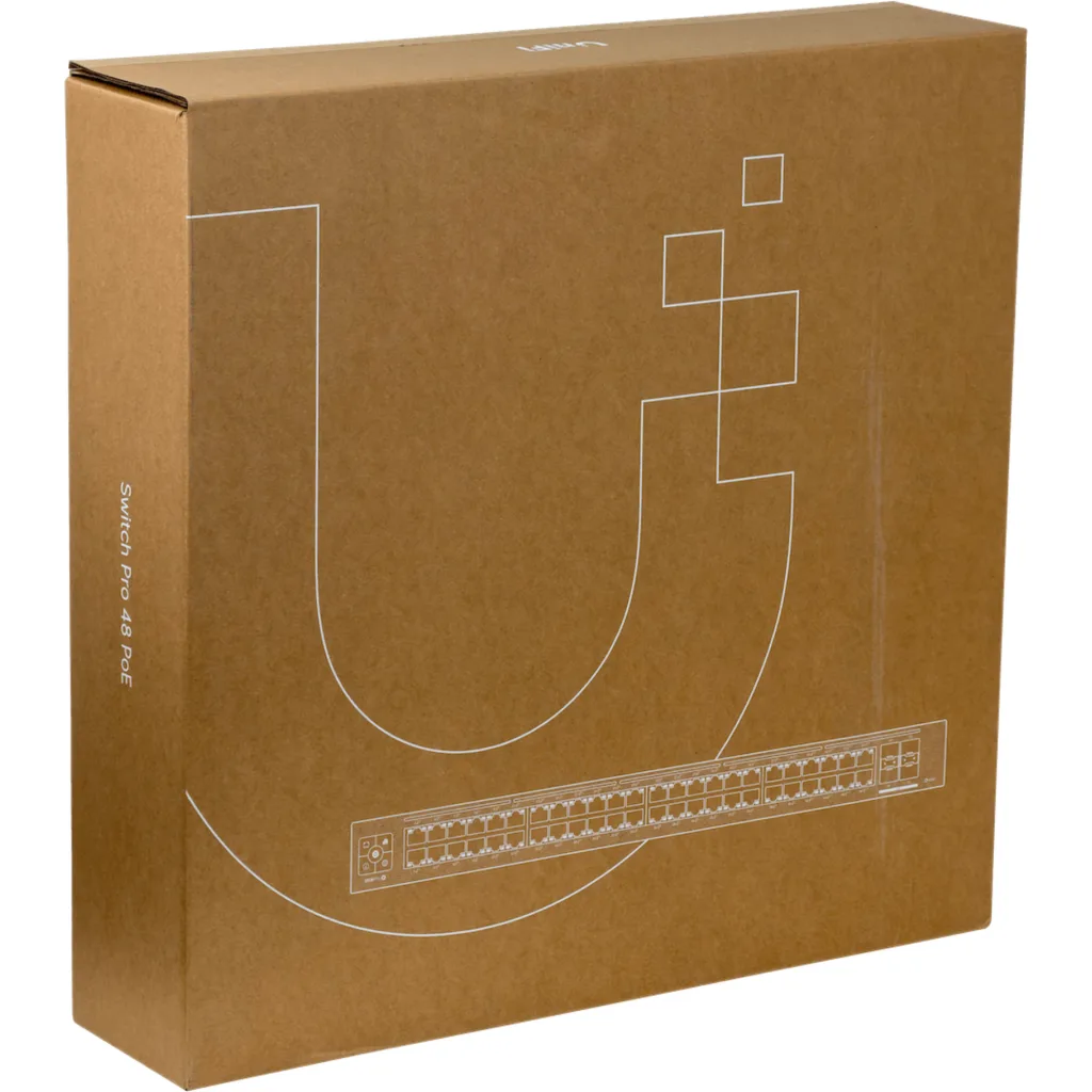 Imagen 1 de Switch Ubiquiti Layer 3 48*GE PoE(40*PoE+ y 8*PoE++) 600W 4*SFP Montaje en Rack