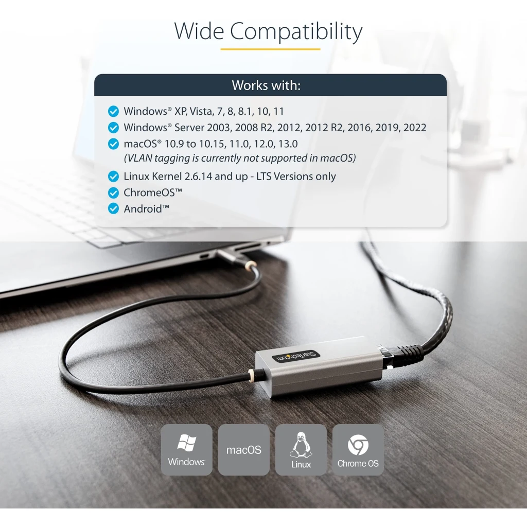 Imagen 3 de USB-C TO ETHERNET ADAPTER GBE ADAPTER