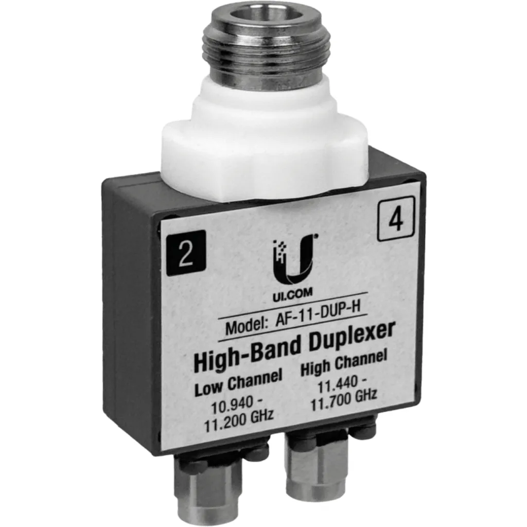 Imagen 1 de UBIQUITI 10,9-11,2/11,4-11,7GHz 2-SMA-M 1-N-H Multiplexor para AF-11