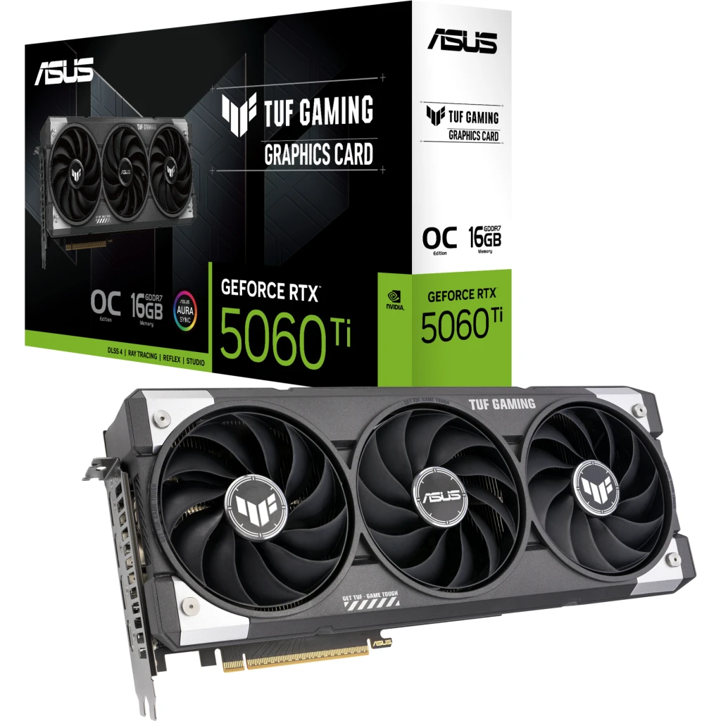 Imagen 9 de ASUS - PCI Express 5.0 - NVIDIA - NVIDIA GeForce RTX 5060 Ti - GDDR7 - HDMI / DisplayPort